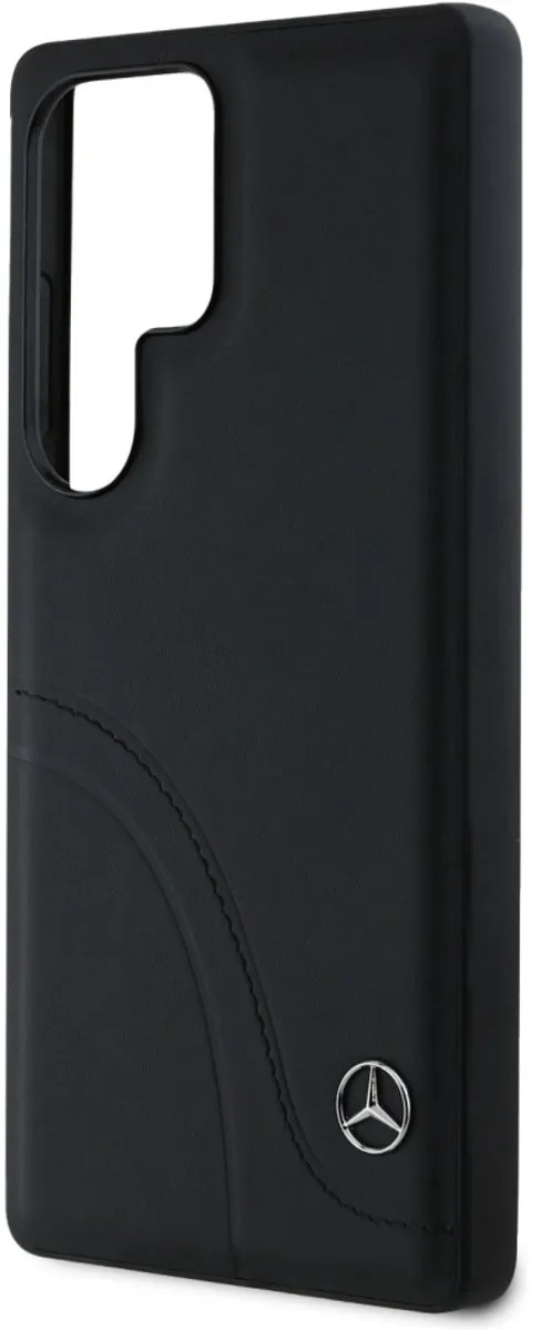 Mercedes Lederen Hoesje Galaxy S25 Ultra - Transparent