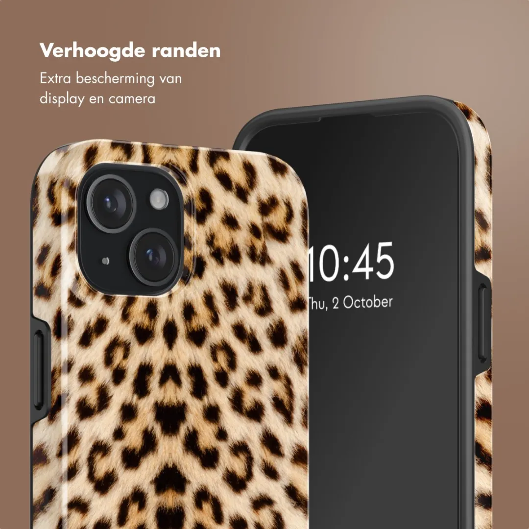 Selencia Hoesje iPhone 15 Wild Leo - MagSafe