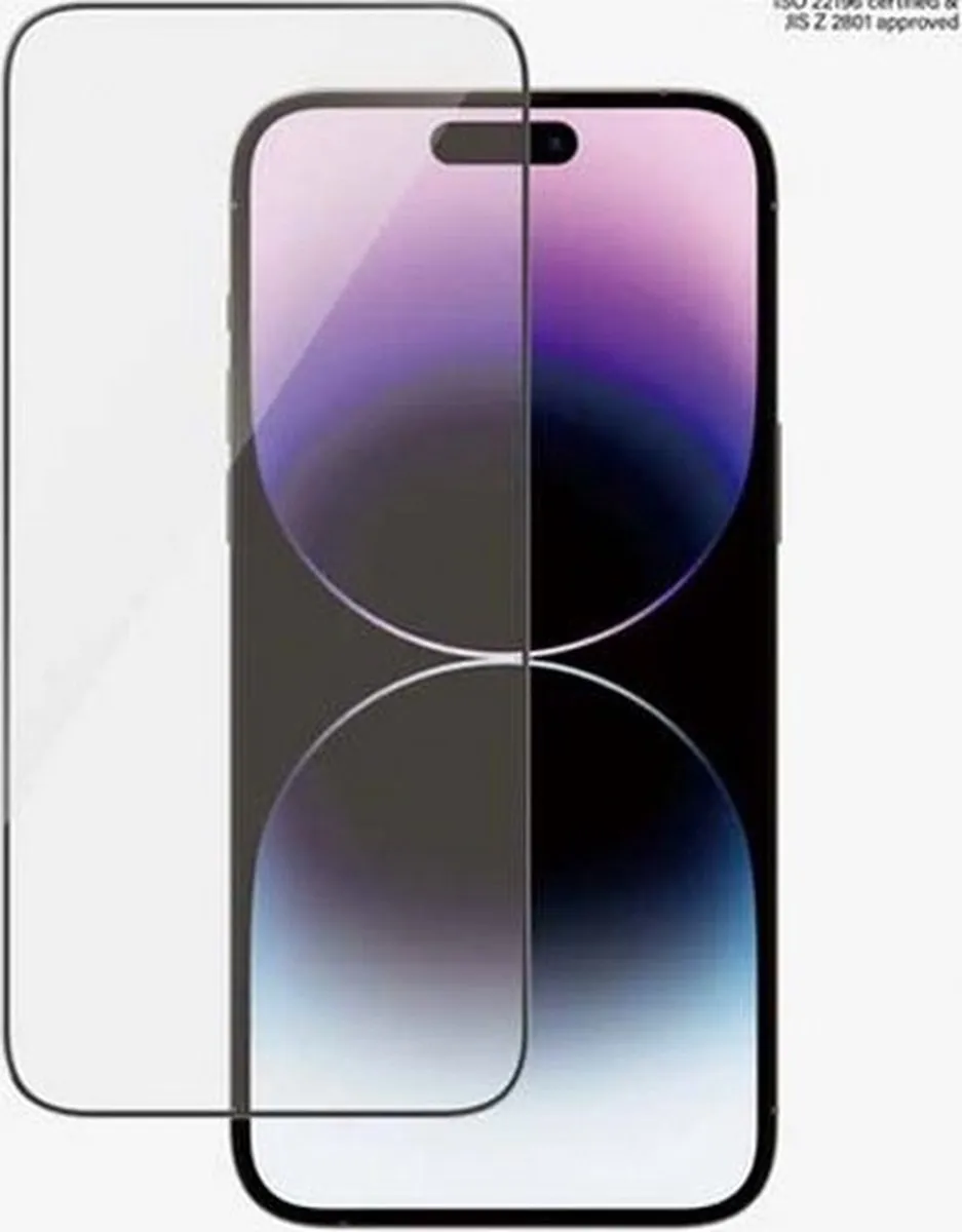 PanzerGlass Ultra-Wide Fit iPhone 14 Pro Max Schermbeschermer - Case Friendly - afbeelding 2 van 6