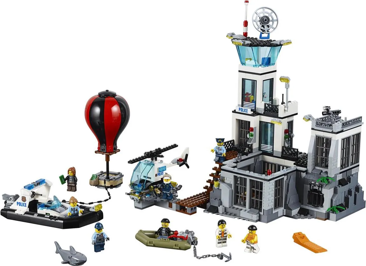 LEGO City Gevangeniseiland 60130 - 754 Stukken - 8 Minifiguren - afbeelding 3 van 6