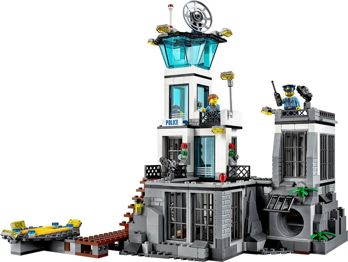 LEGO City Gevangeniseiland 60130 - 754 Stukken - 8 Minifiguren - afbeelding 2 van 6
