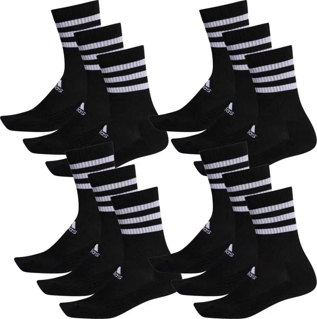 adidas CSH Crew Tennissokken - 12 Paar - Maat 40-42