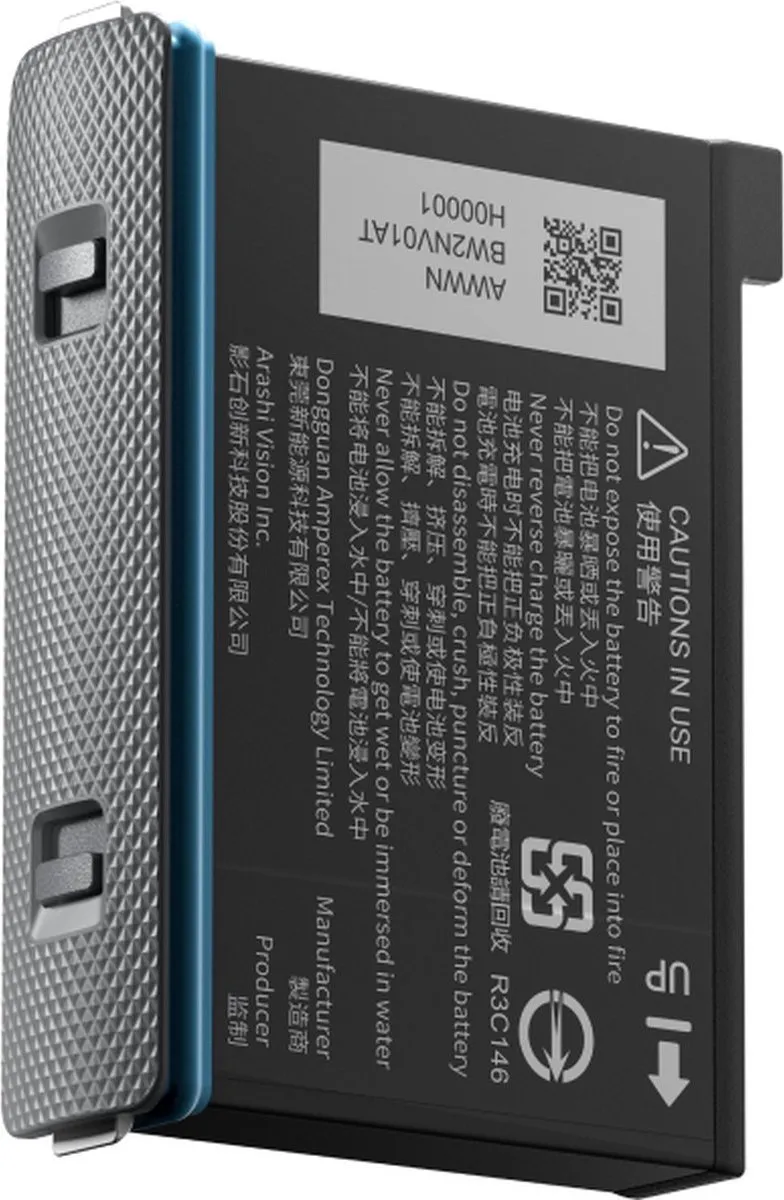 Insta360 X3 Batterij - Dual Pack 2x1800mAh