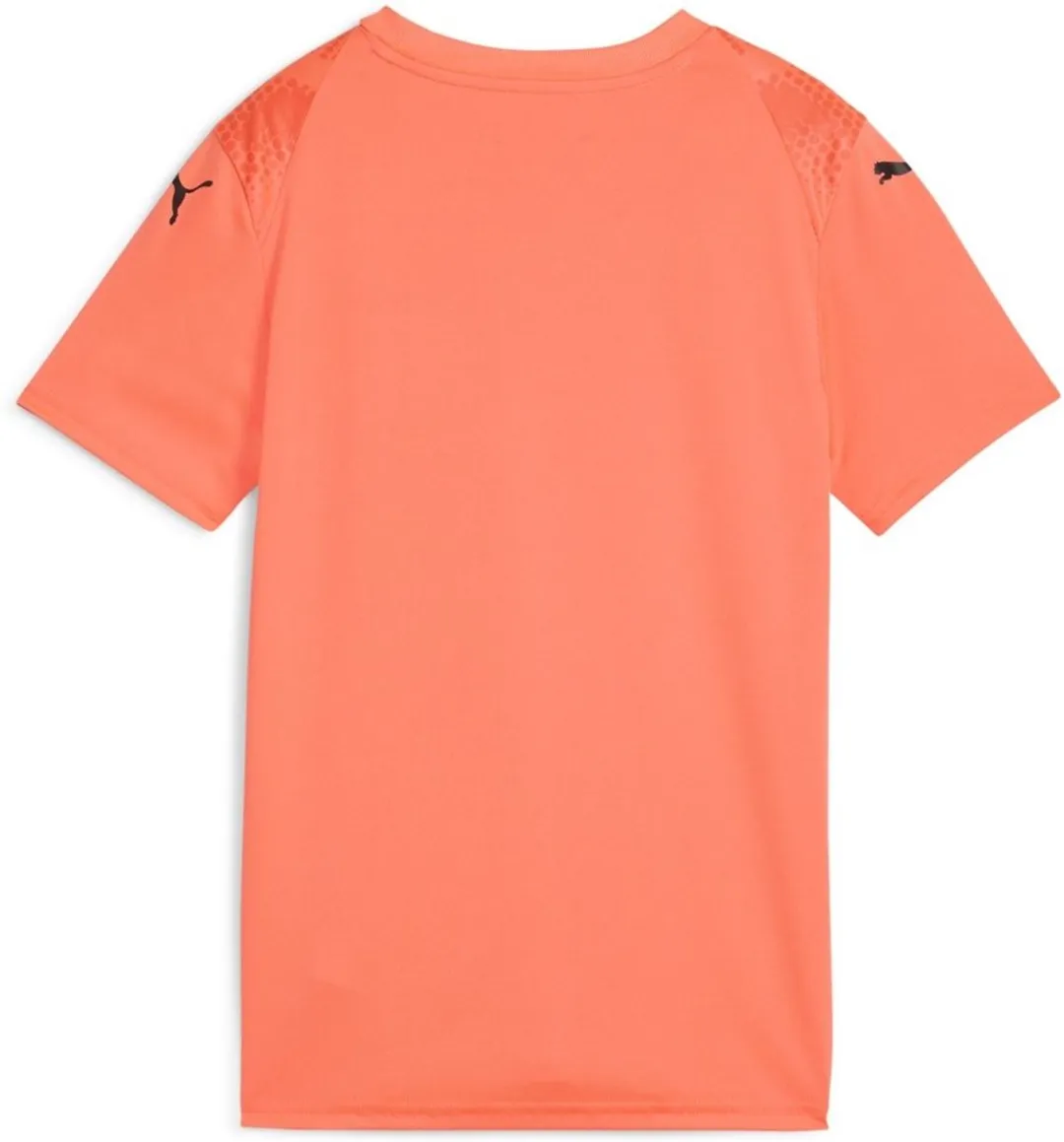 PUMA Kinder TeamUltimate Jersey Jr 706282 - Neon Sun/Black - 140
