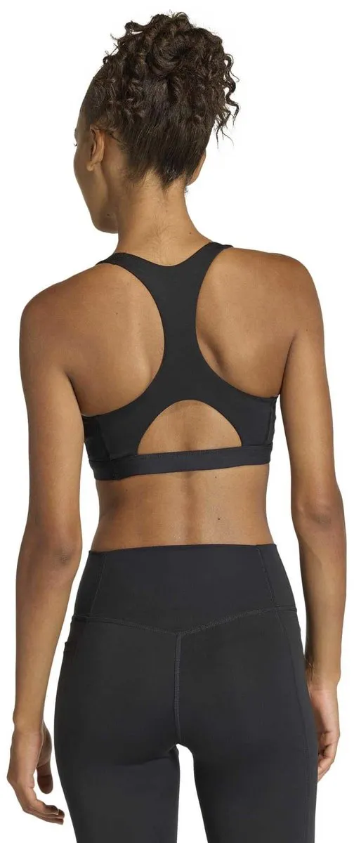 Adidas Optime Essentials Sportbeha Dames - Medium - Zwart