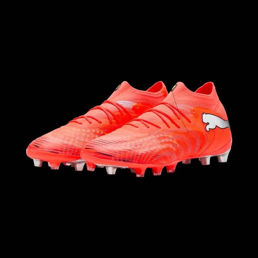 PUMA Future 9 Ultimate AG Voetbalschoen - Firm Ground - Zwart