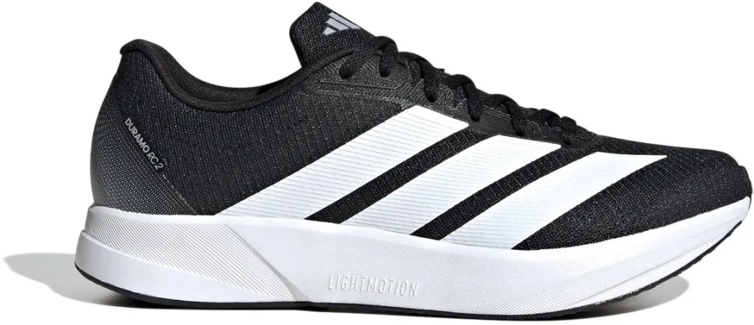 Adidas Duramo RC2 Hardloopschoenen Heren 44 - Zwart/Zilver/Blauw