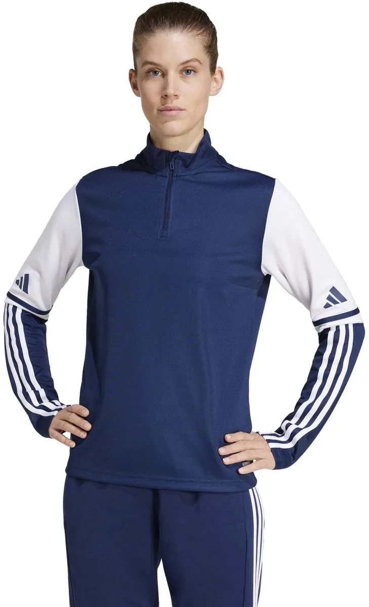 adidas Squadra 25 Training Sweater Dames - XL - Zwart/Wit