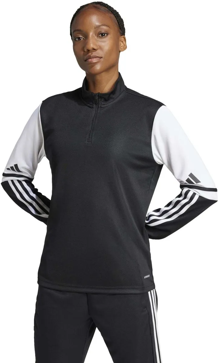 adidas Squadra 25 Training Sweater Dames - XL - Zwart/Wit