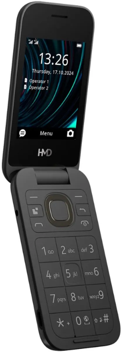 Nokia 2660 Flip 4G Dual Sim - 2.8 inch - Zwart - afbeelding 6 van 6