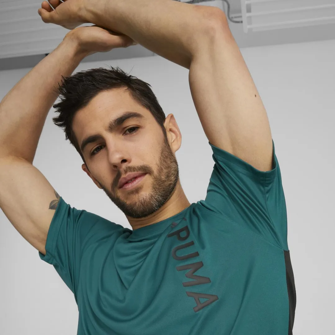 PUMA FIT SS Tee 522119-24 - S - Varsity Green - afbeelding 3 van 6
