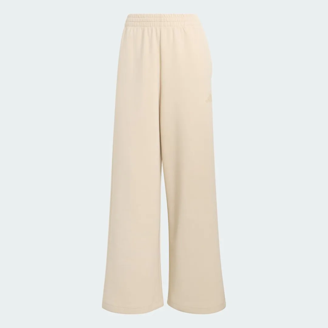 Adidas Soft Lux Straight Leg Trainingsbroek KE6829 - XS - Beige
