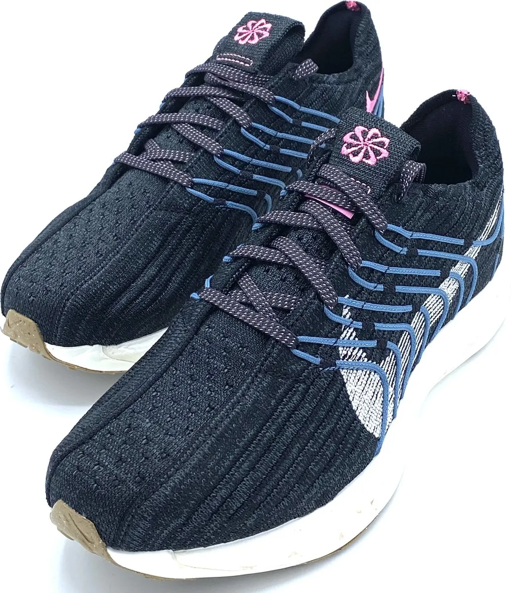Nike Pegasus Turbo Next Nature Hardloopschoenen - Dames 40.5 - Zwart/Wit