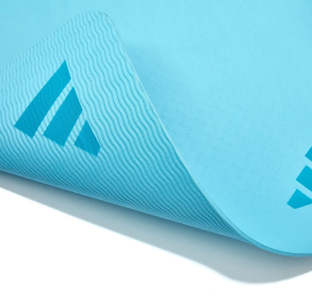 adidas Premium Yoga Mat 5mm - Blauw