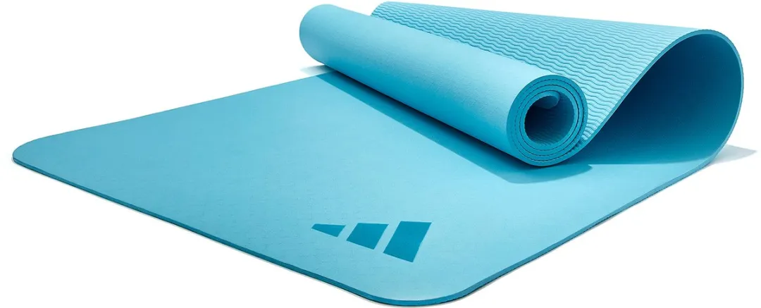 adidas Premium Yoga Mat 5mm - Blauw