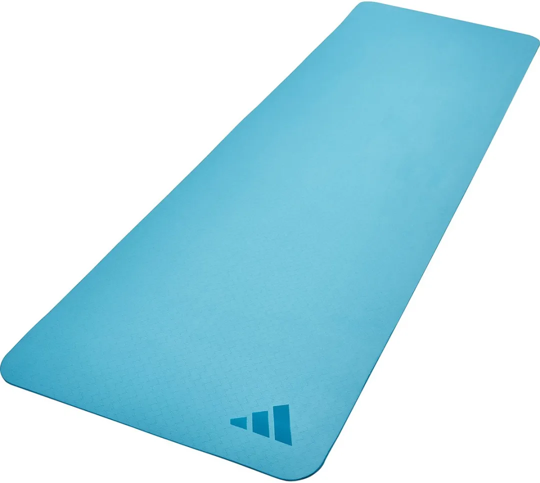 adidas Premium Yoga Mat 5mm - Blauw