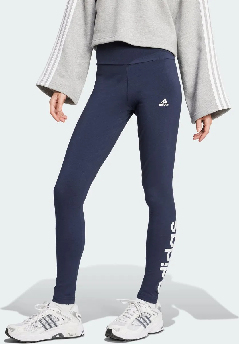 adidas Essentials High-Waist Legging H07781 - Blauw XS