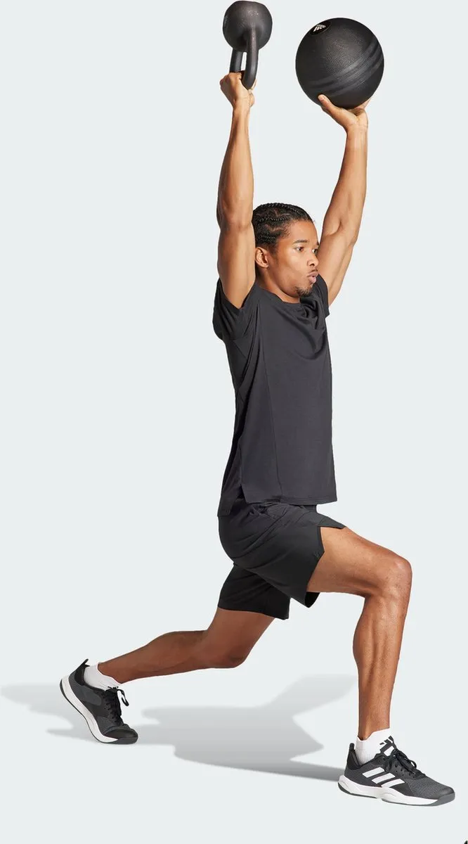 adidas Performance Training T-shirt IK9725 - Heren - Zwart