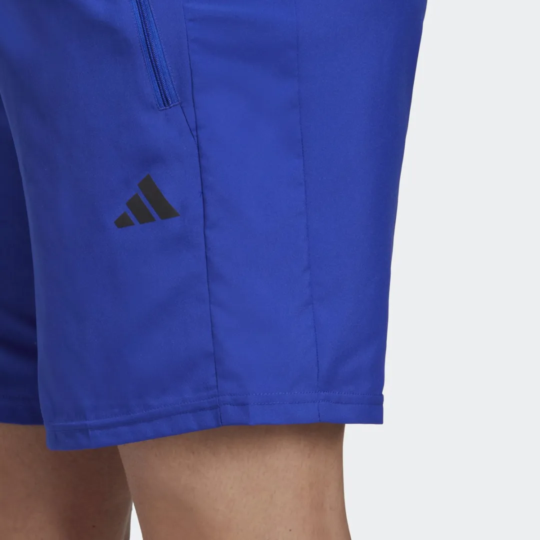 adidas Performance Train Essentials Woven Short Heren - Blauw - 2XL
