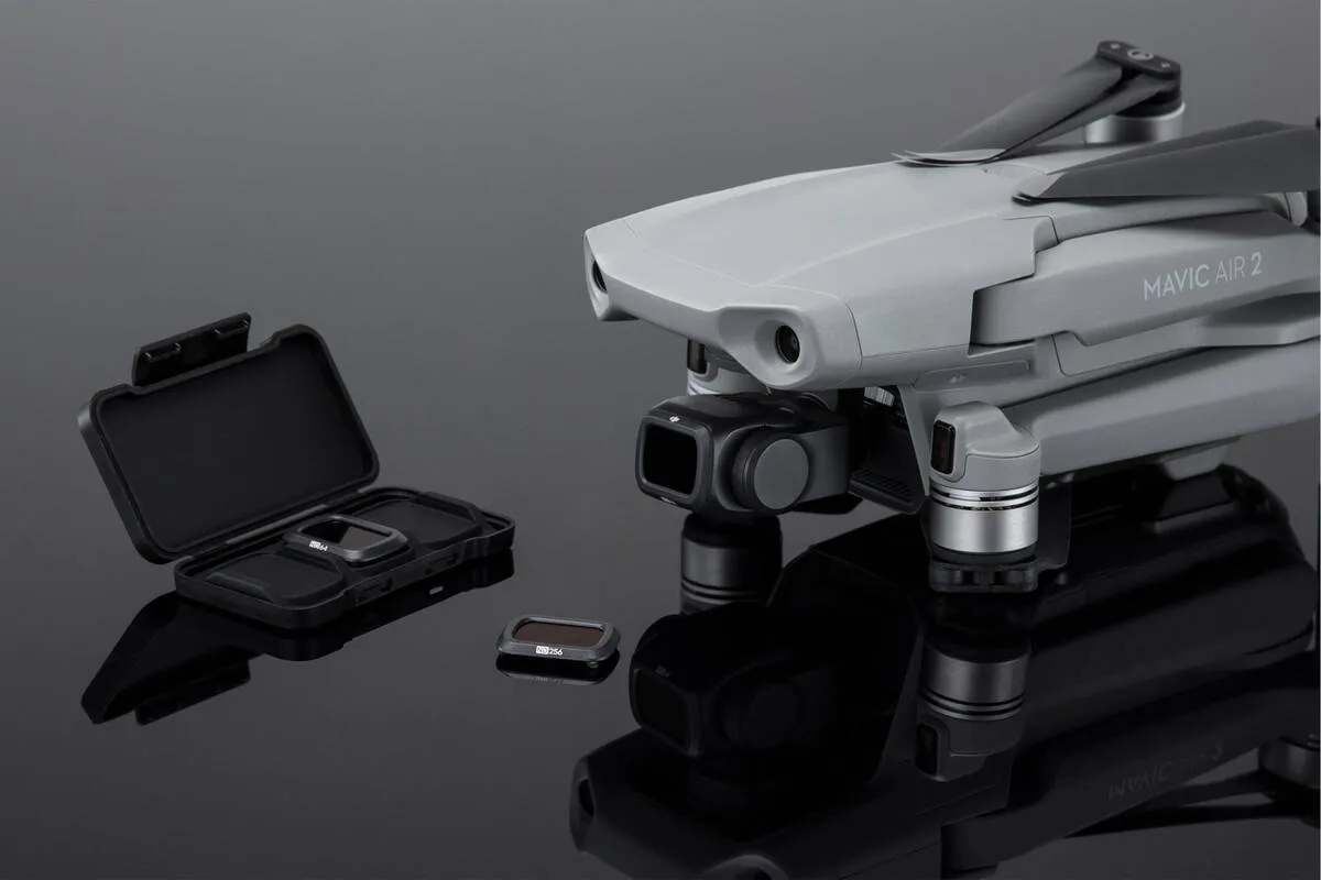 DJI Mavic Air 2 ND4/8/32 Filterset - Zwart