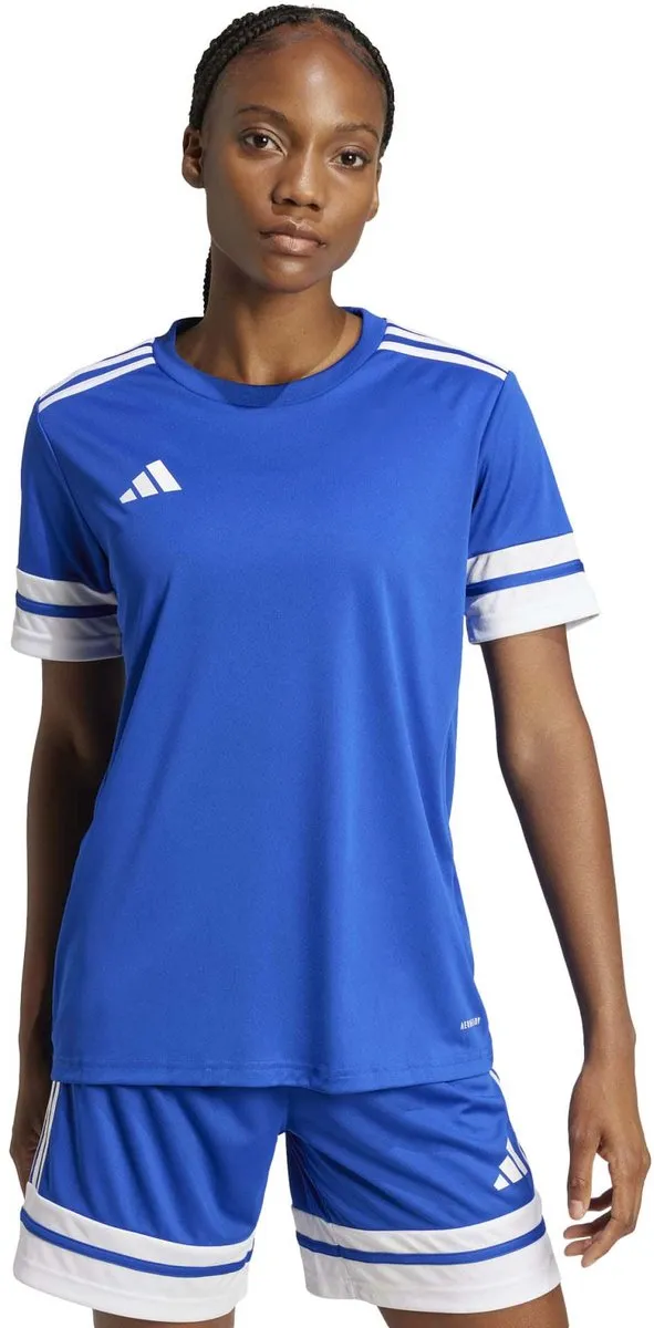 adidas Squadra 25 Shirt Dames M - Blauw/Wit