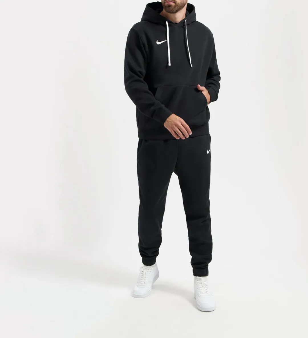 Nike Park CW6894-010 T-shirt - Zwart/Wit - Maat S