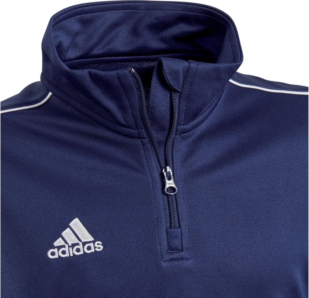 adidas Core 18 Ziptop Kinderjas - Maat 116 - Marine