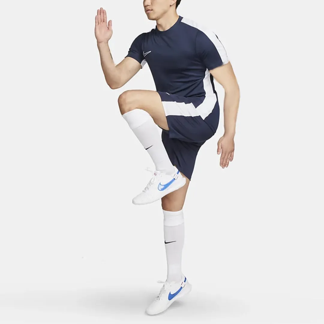 Nike Sportbroek Kids Short - Maat L Blauw/Wit