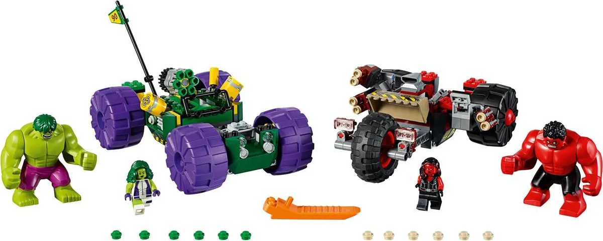LEGO Super Heroes 76078 Hulk vs. Red Hulk - 375 Stukken