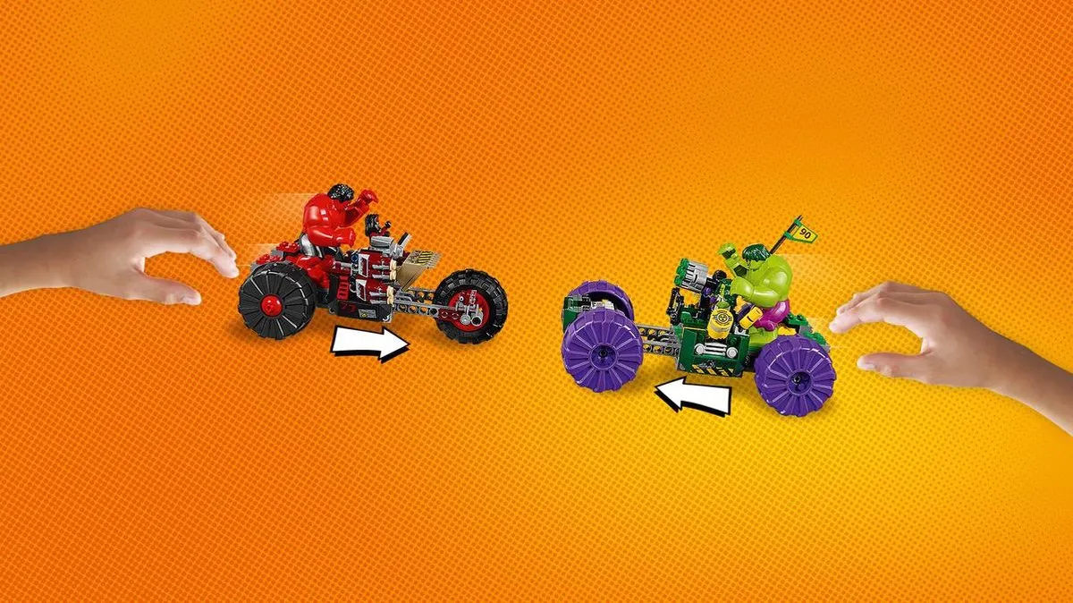 LEGO Super Heroes 76078 Hulk vs. Red Hulk - 375 Stukken - afbeelding 6 van 6