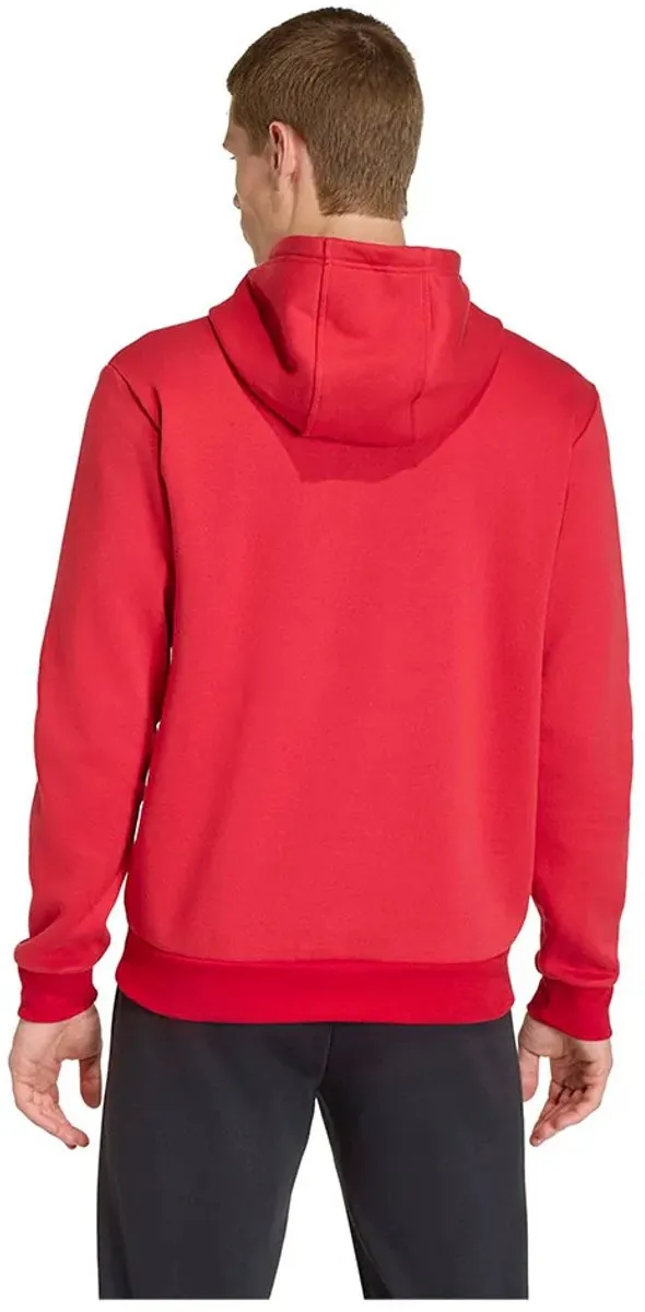 Adidas Entrada 26 Hoodie Heren M - Rood/Wit