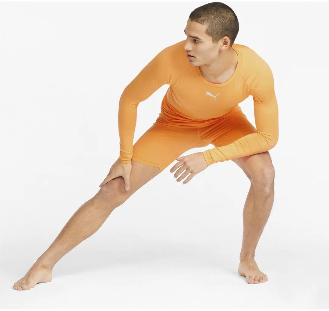 PUMA Liga Baselayer Shirt Heren - XXL - Fluoro Oranje - afbeelding 6 van 6