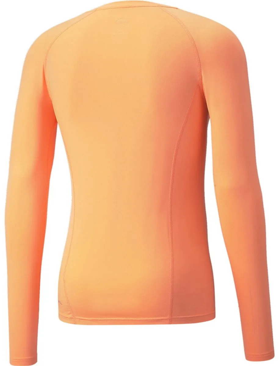 PUMA Liga Baselayer Shirt Heren - XXL - Fluoro Oranje