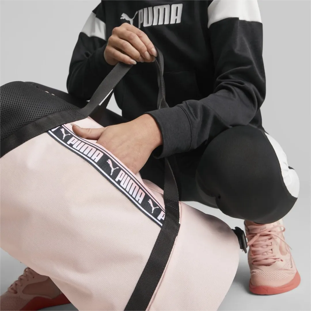 PUMA WMNS AT Essentials Barrel Tas 25L - Roze/Zwart
