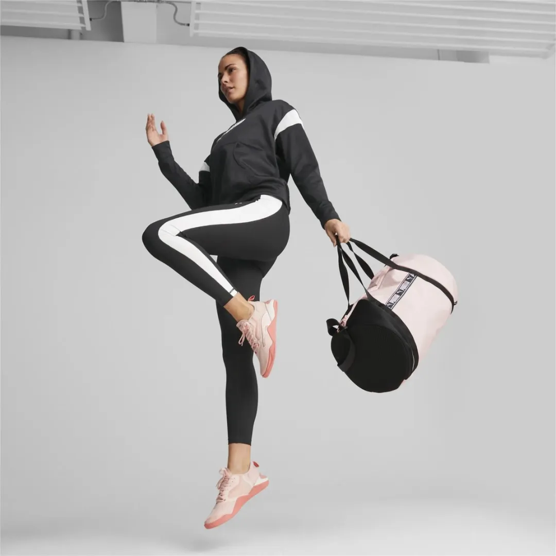 PUMA WMNS AT Essentials Barrel Tas 25L - Roze/Zwart