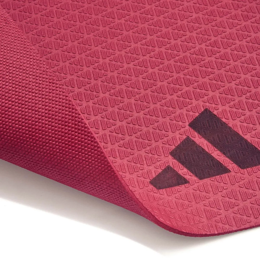 Adidas 4mm Yogamat Collegiate - Rood