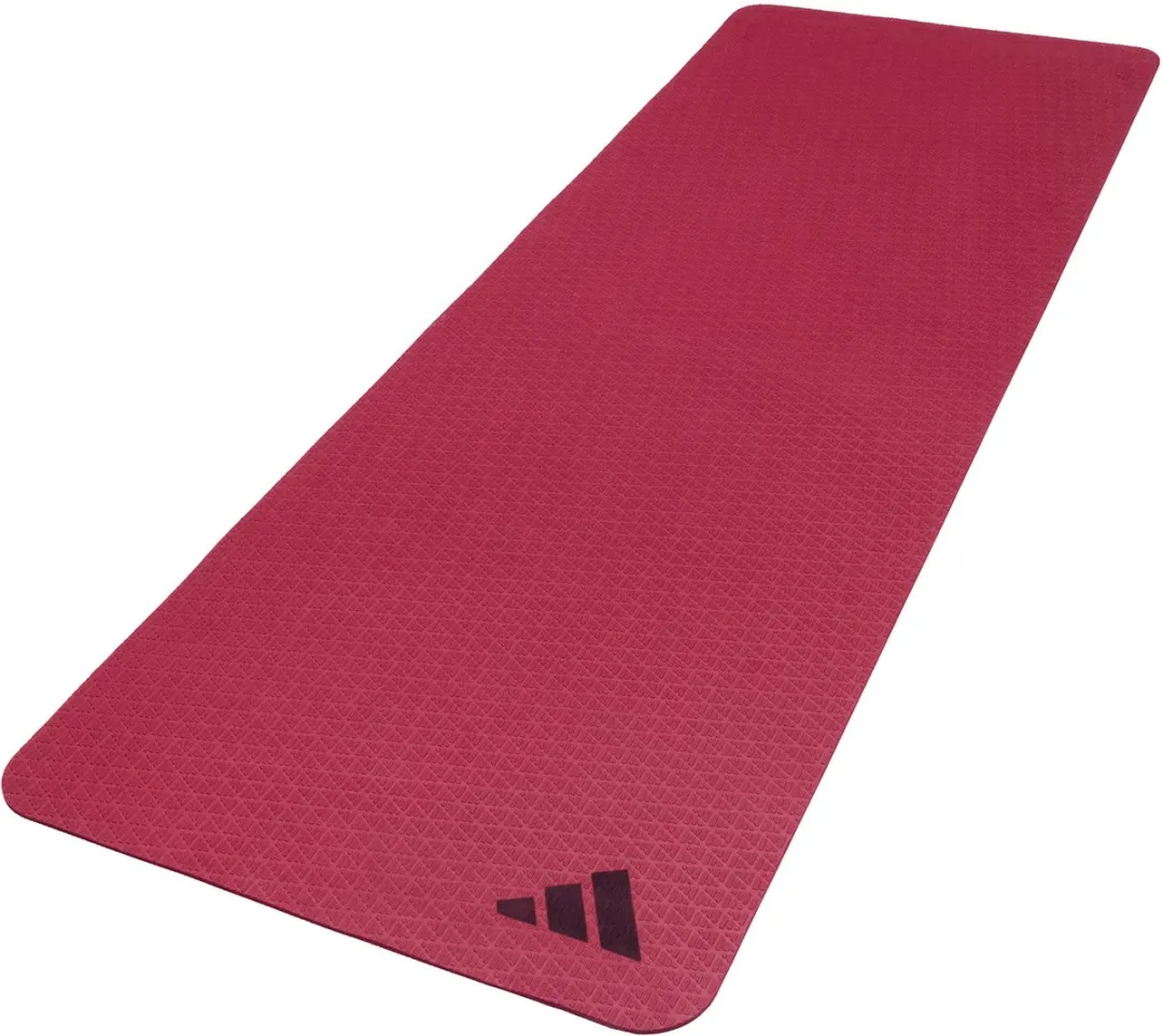 Adidas 4mm Yogamat Collegiate - Rood