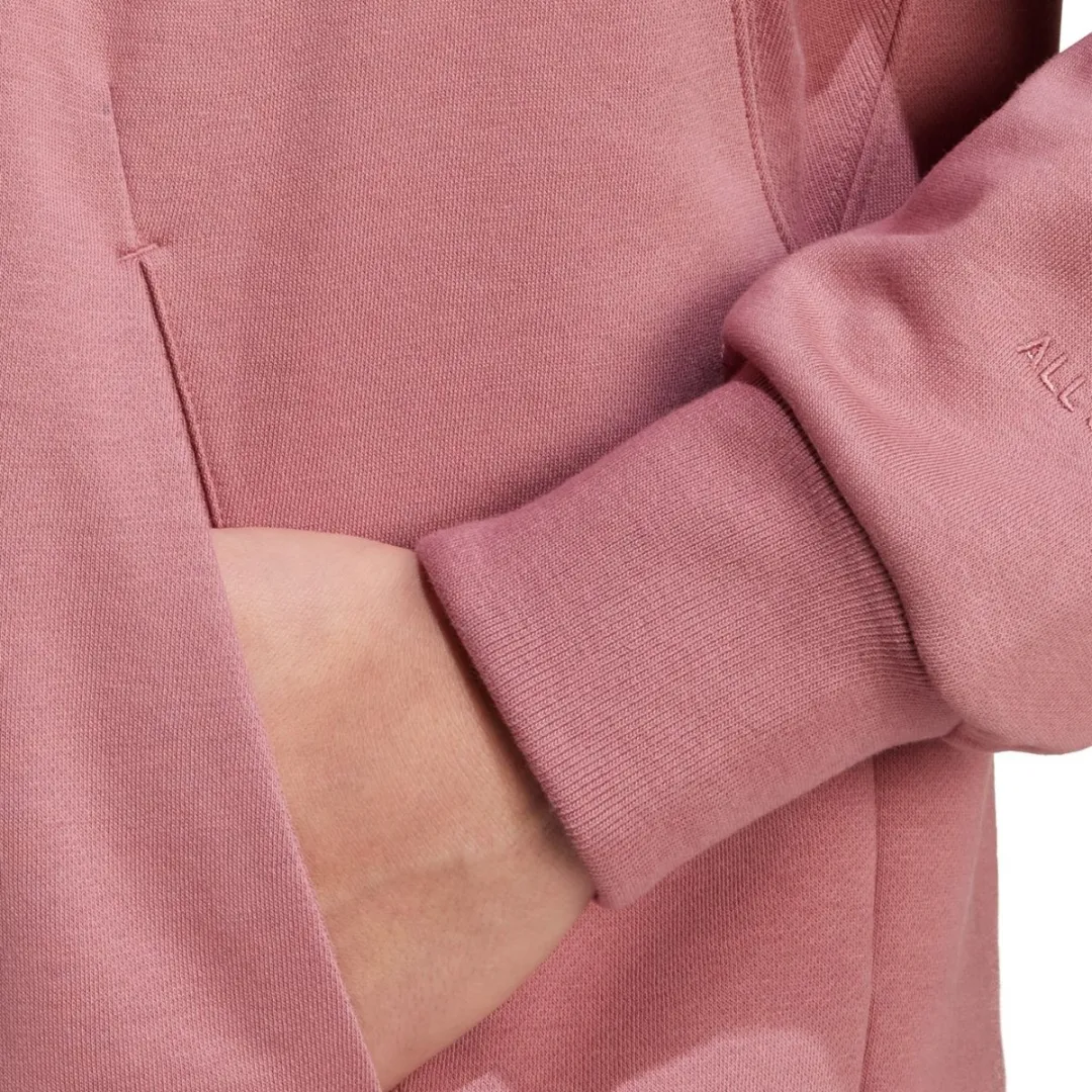 Adidas ALL SZN Fleece Sweater Heren - Roze Maat L