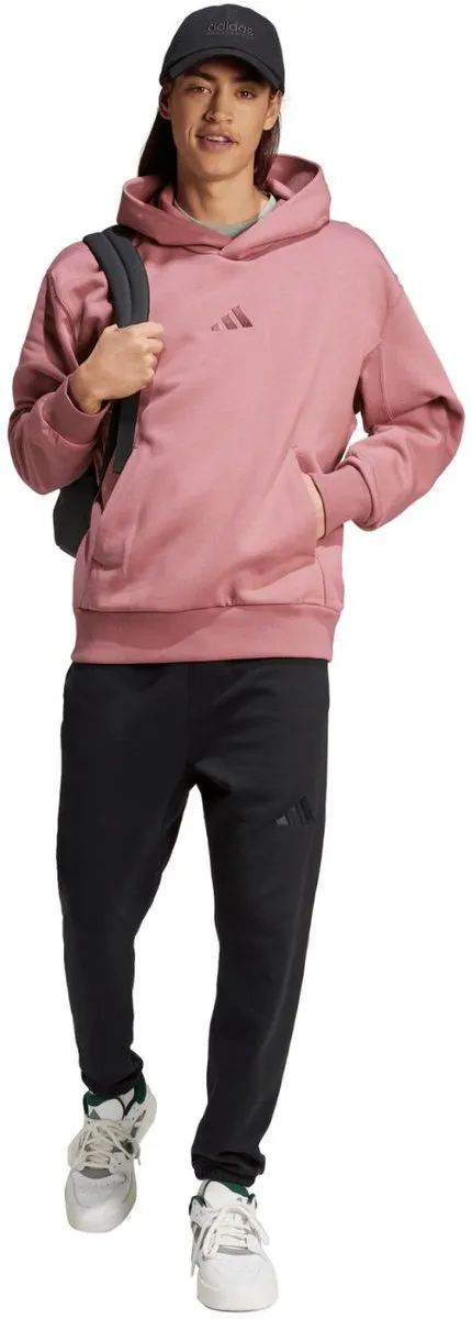 Adidas ALL SZN Fleece Sweater Heren - Roze Maat L