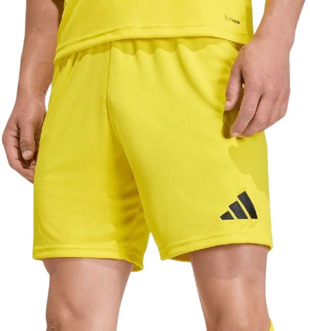 Adidas Entrada 26 Short Heren S - Bordeauxrood/Wit
