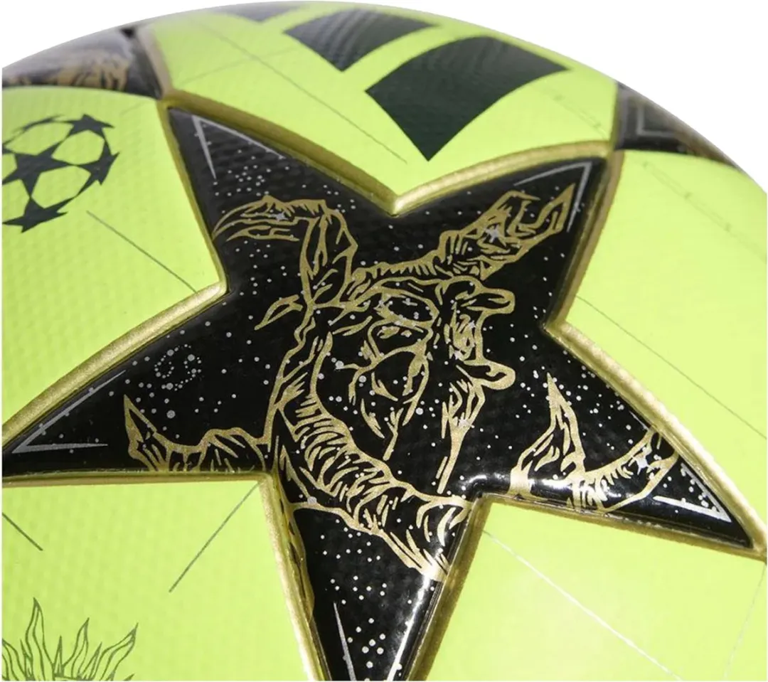 Adidas UCL League Stage Winter Voetbal 4 - Geel