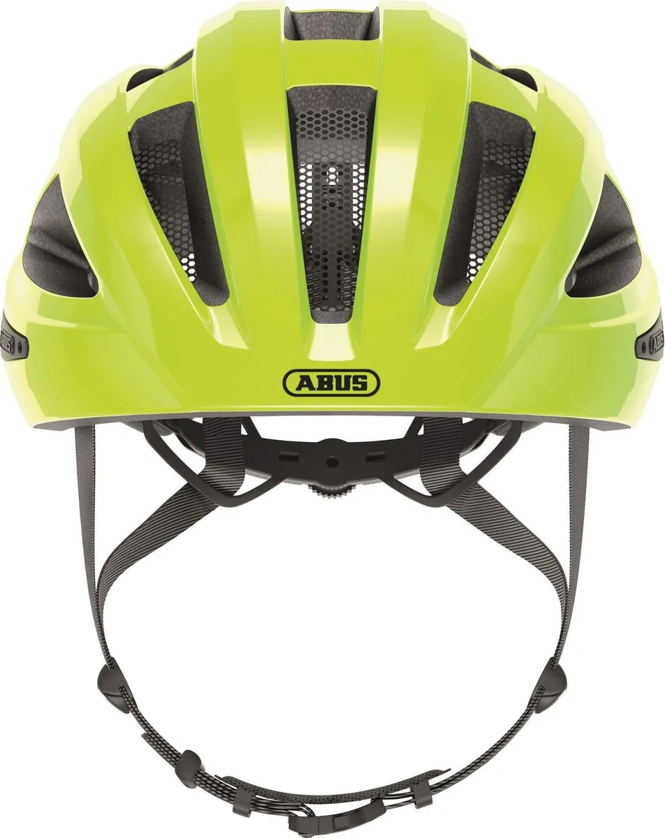 ABUS Macator MIPS Fietshelm M - 52-58cm - Signaalgeel
