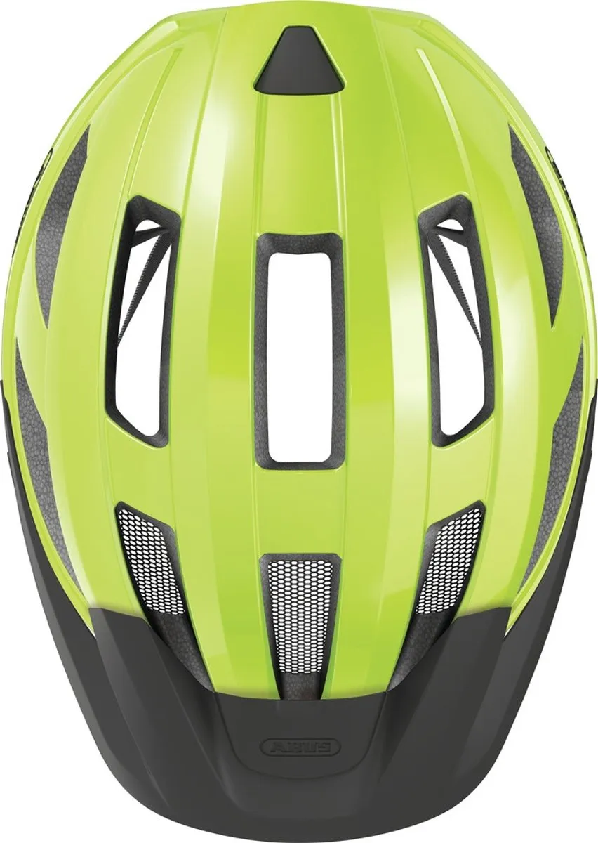 ABUS Macator MIPS Fietshelm M - 52-58cm - Signaalgeel