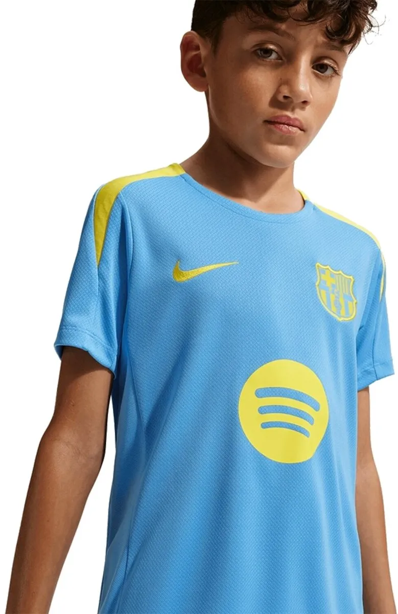 Nike FC Barcelona Strike Short Sleeve Top FZ1417-413 - M - Blauw