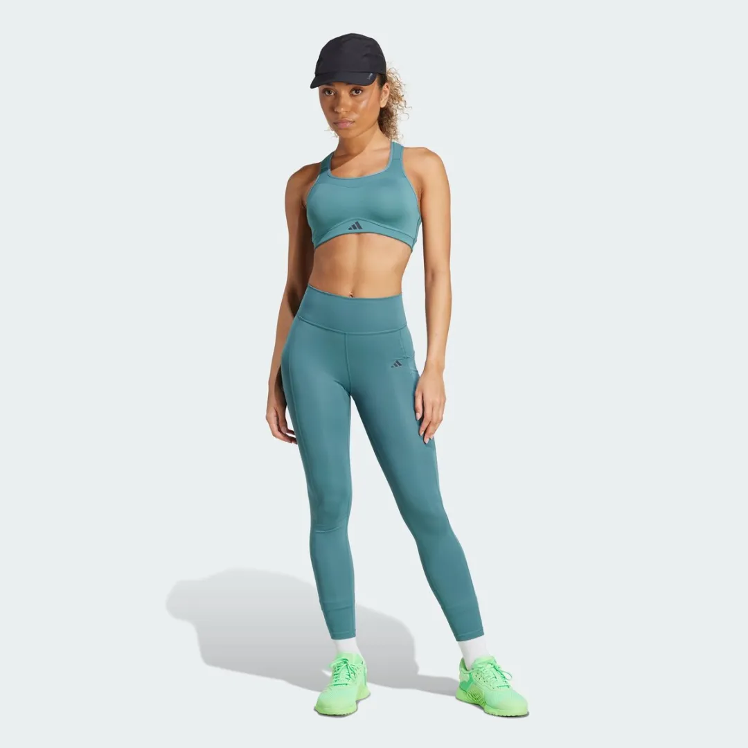 adidas Performance Optime Stash 7/8 Legging - XL - Groen