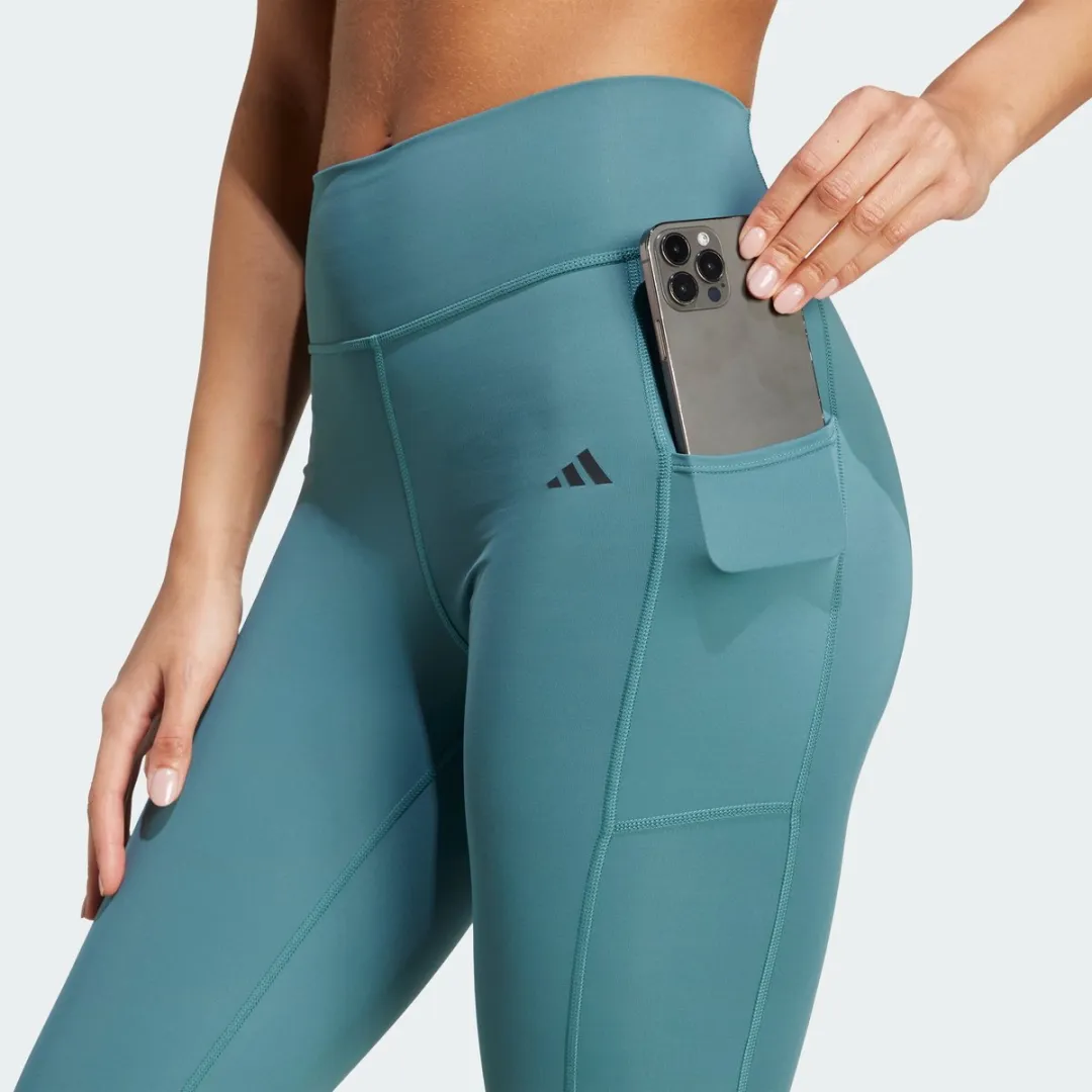 adidas Performance Optime Stash 7/8 Legging - XL - Groen