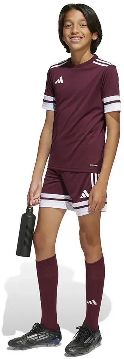 Adidas Squadra 25 Korte Broek - 146 - Paars