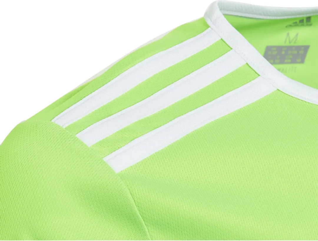 adidas Sportshirt CE9755JR - 116 - Lichtgroen/Wit