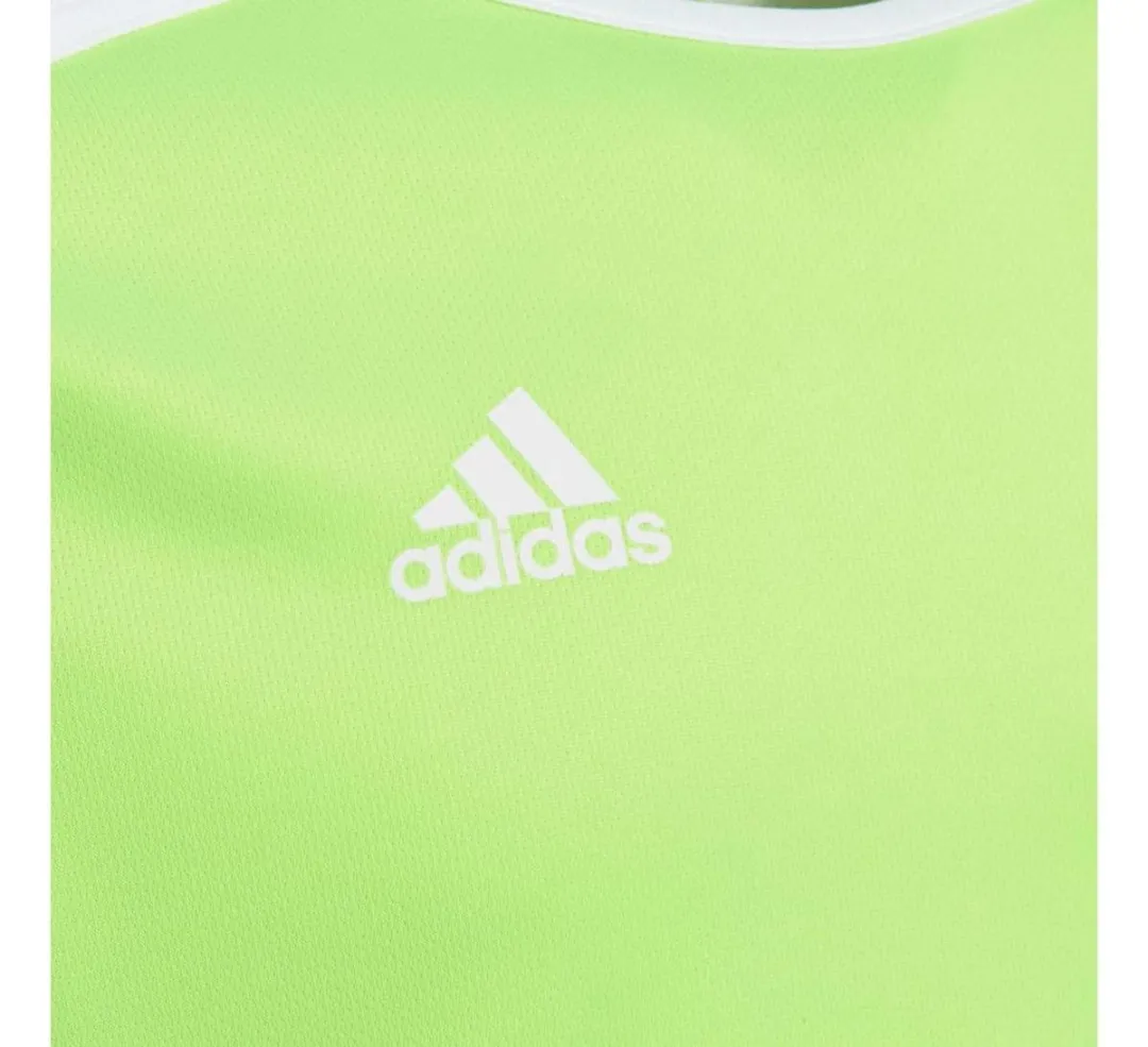 adidas Sportshirt CE9755JR - 116 - Lichtgroen/Wit