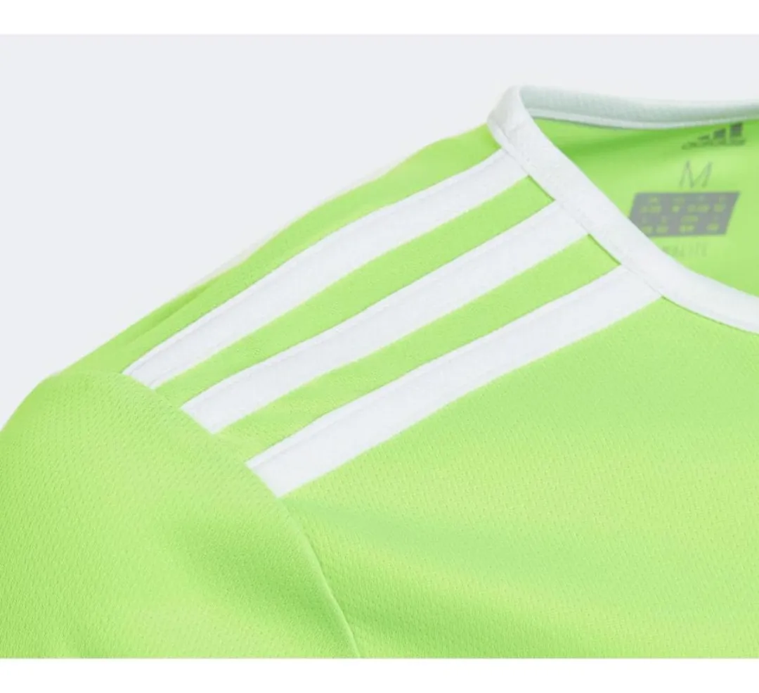 adidas Sportshirt CE9755JR - 116 - Lichtgroen/Wit